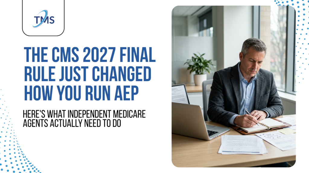 Regla final CMS 2027 para agentes de Medicare: Guía de cumplimiento del PAA y consejos de OMF